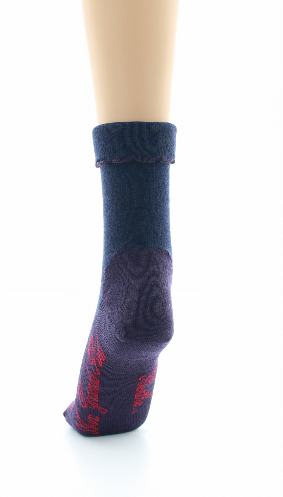 Chaussettes cachemire marine MARINE