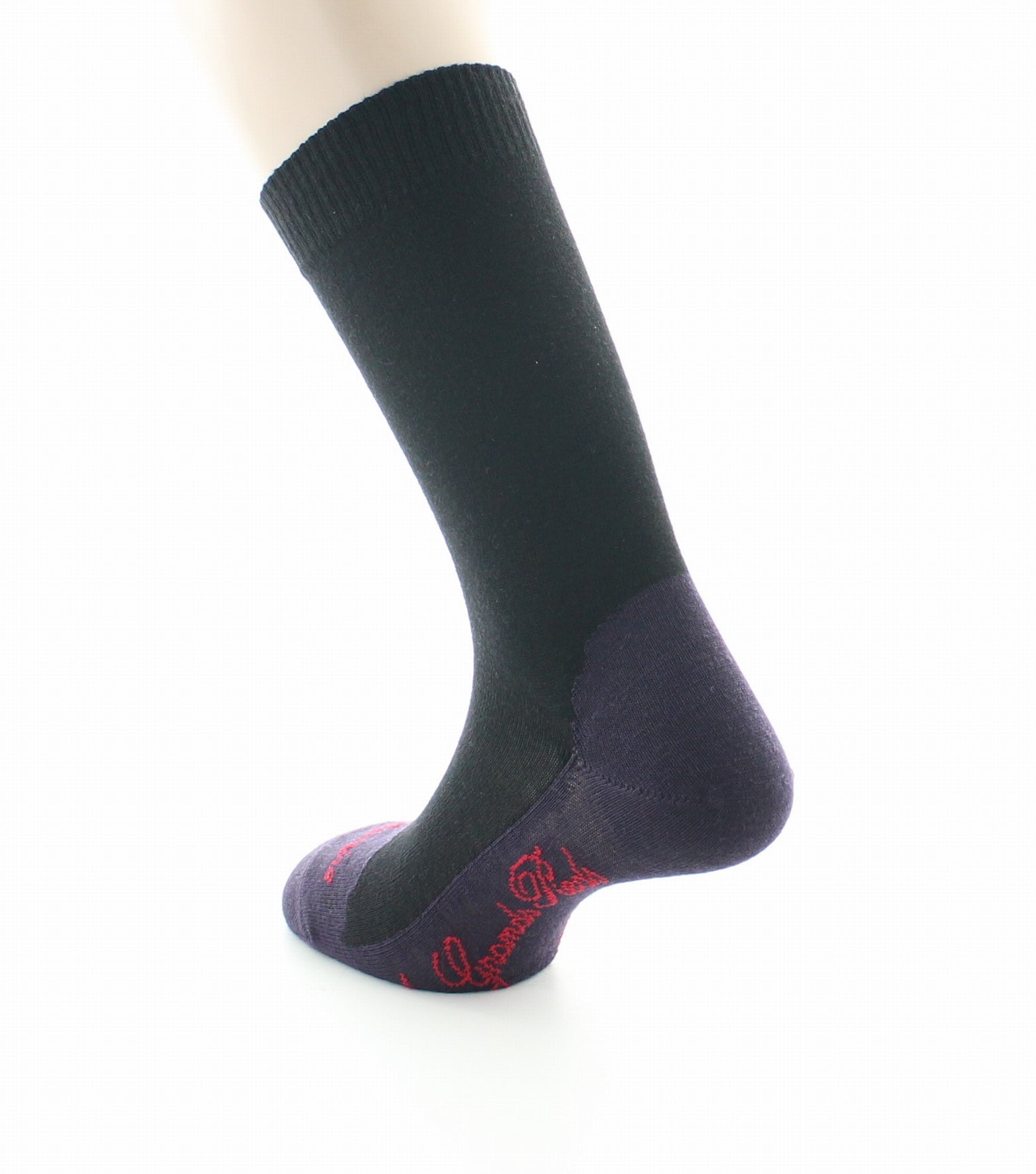 Chaussettes cachemire noires NOIR