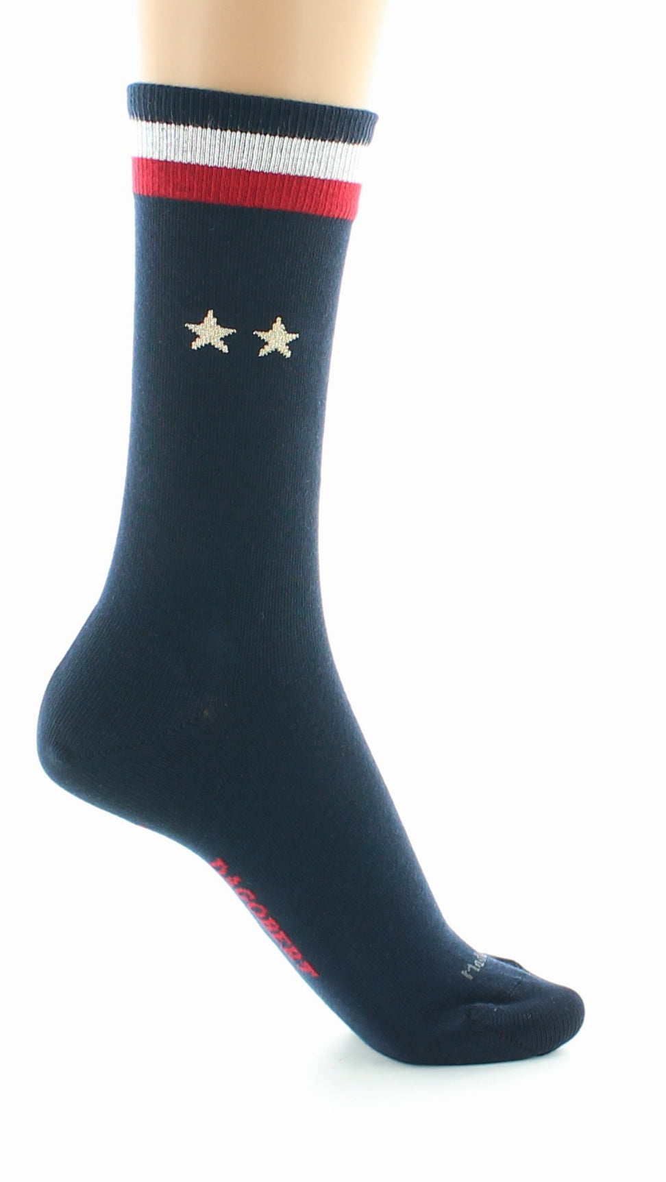 Chaussettes Champion du Monde 2 Etoiles MARINE