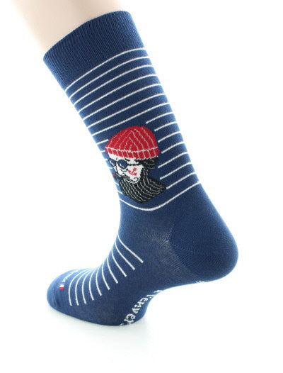 Chaussettes Corsaire Bleu Marine MARINE