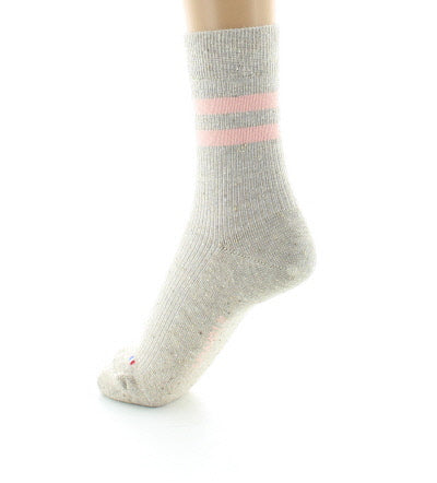 Chaussettes courtes femme en coton et soie Ficelle FICELLE