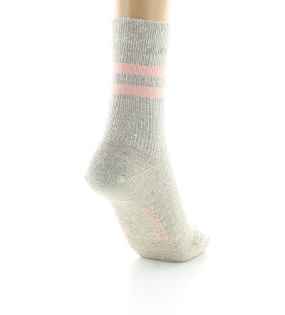 Chaussettes courtes femme en coton et soie Ficelle FICELLE