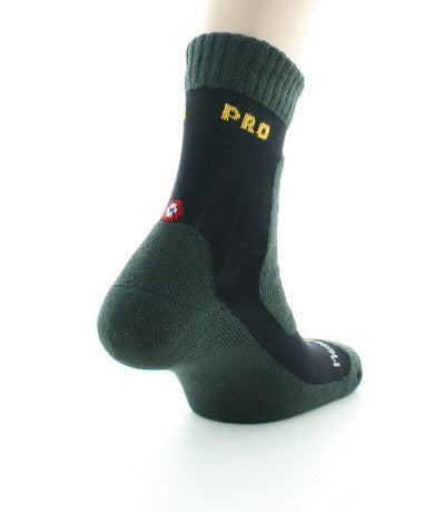 Chaussettes courtes Pro coton longues fibres NOIR