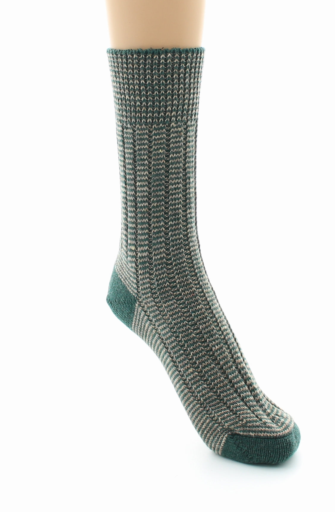 Chaussettes de travail homme Inusables en polyamide cardé VERT