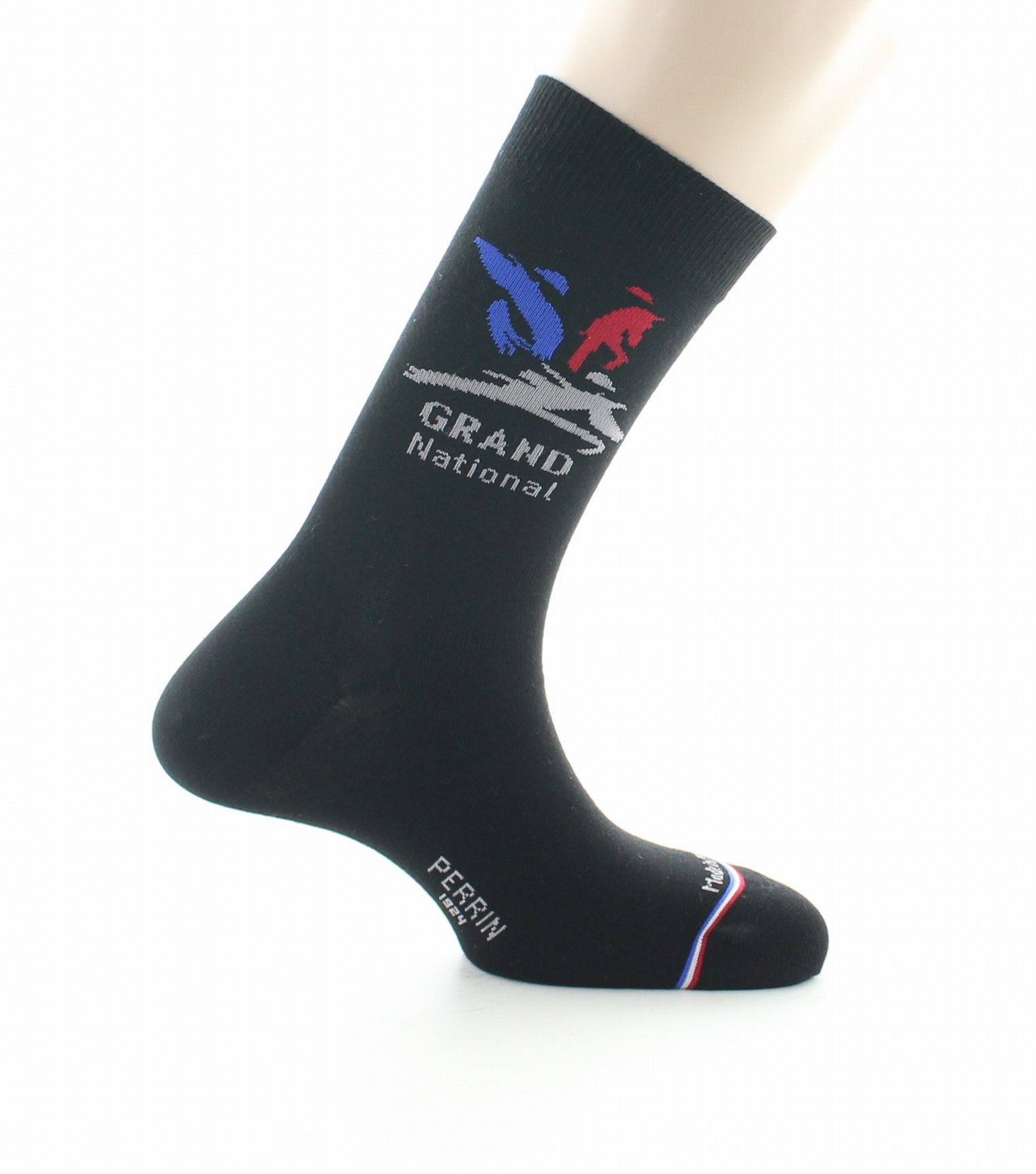 Chaussettes de ville mixtes coton Grand National NOIR