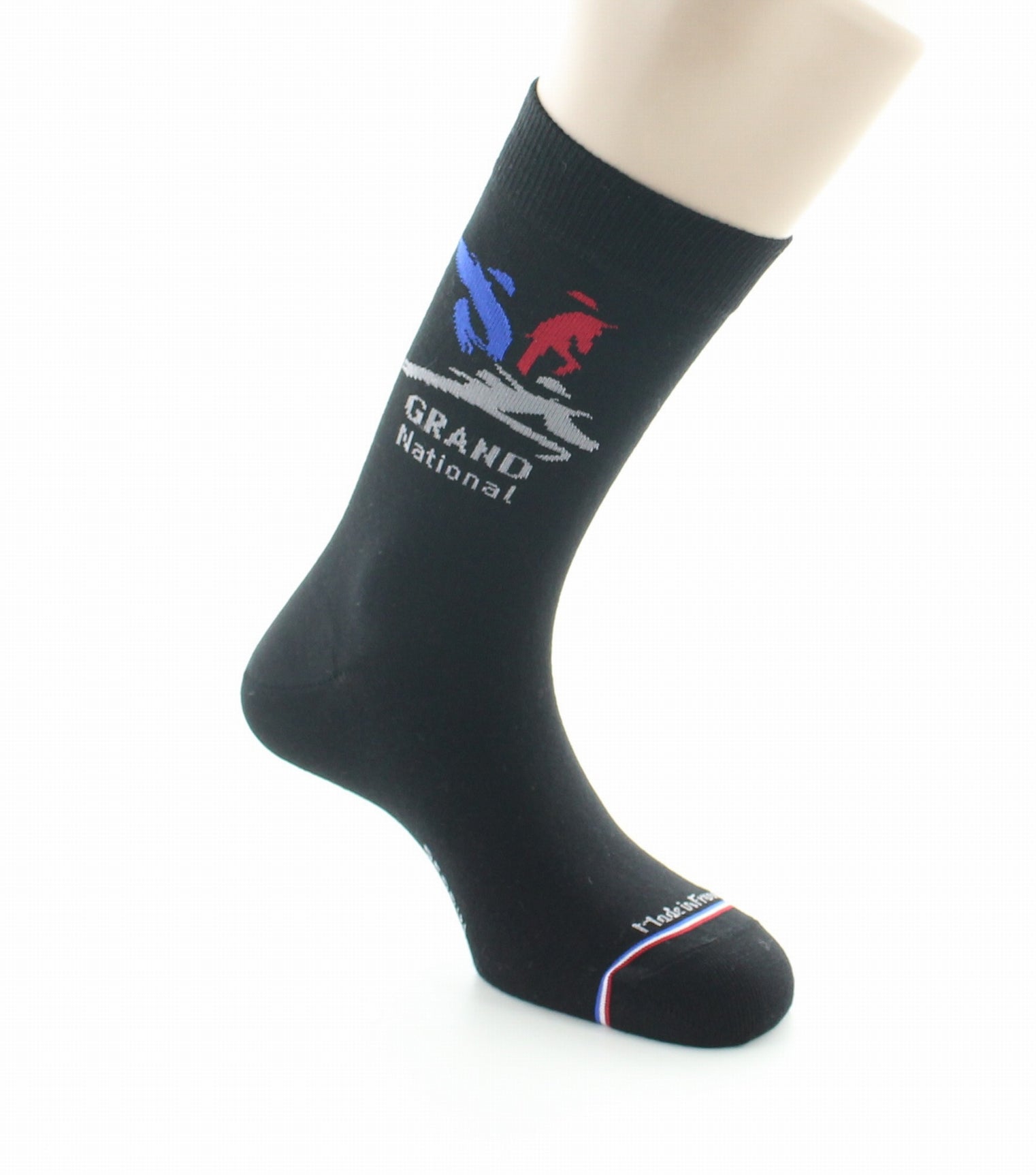 Chaussettes de ville mixtes coton Grand National NOIR