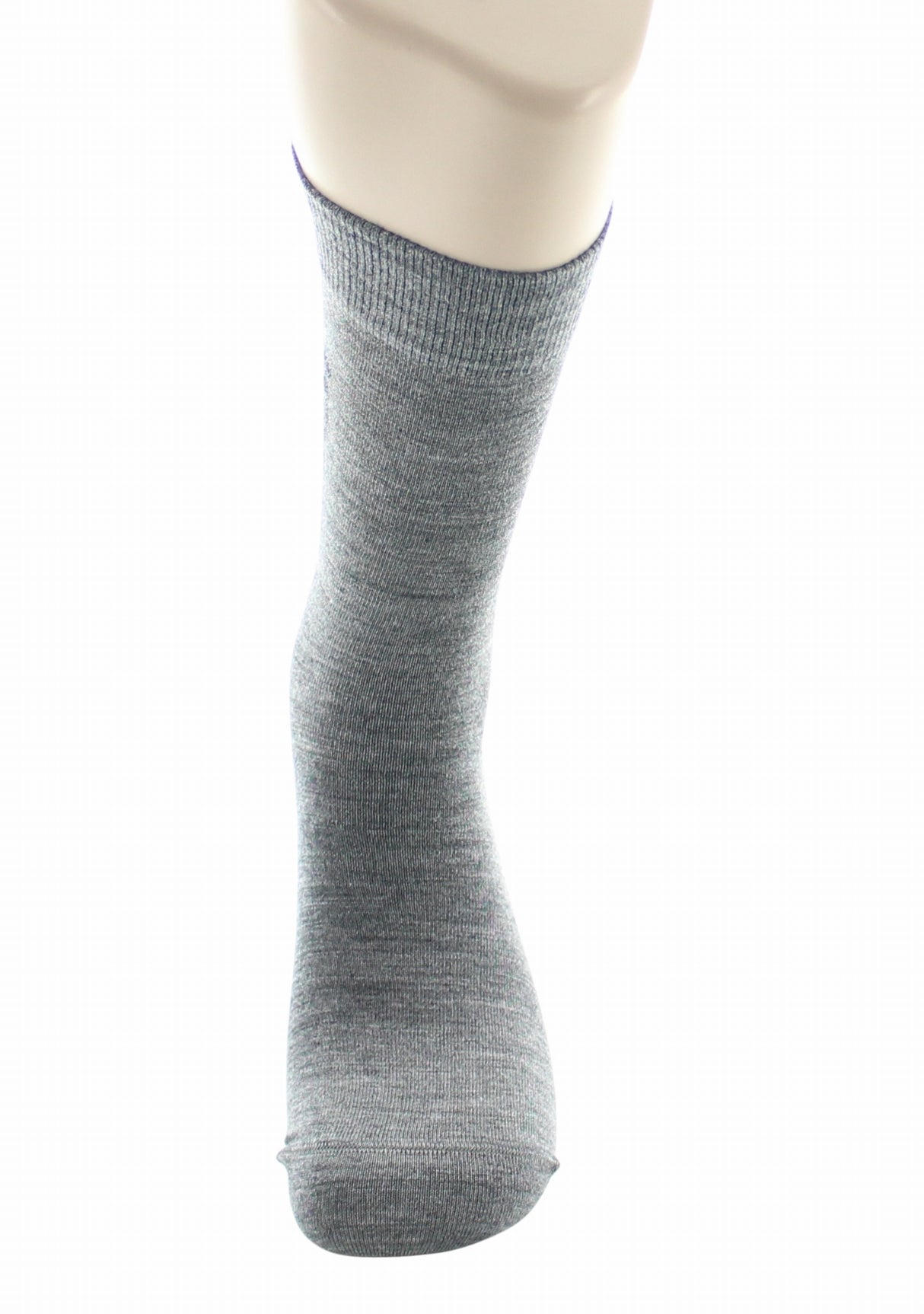 Chaussettes en laine pour homme motif baguette grains de café Gris GRIS MOYEN