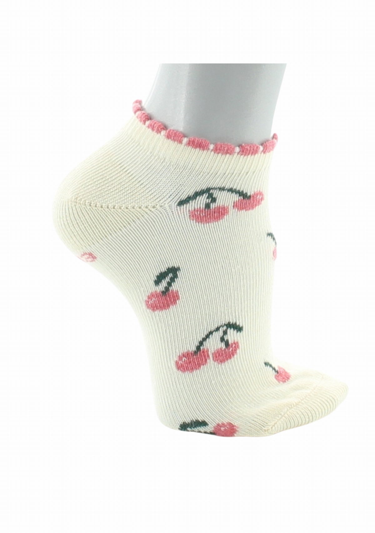 Chaussettes enfant Cerises - Écru ECRU