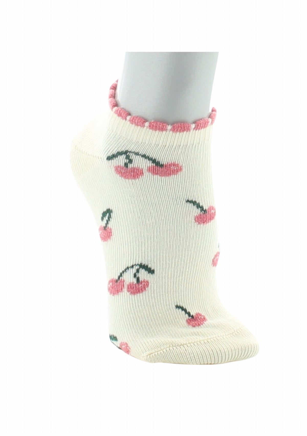 Chaussettes enfant Cerises - Écru ECRU