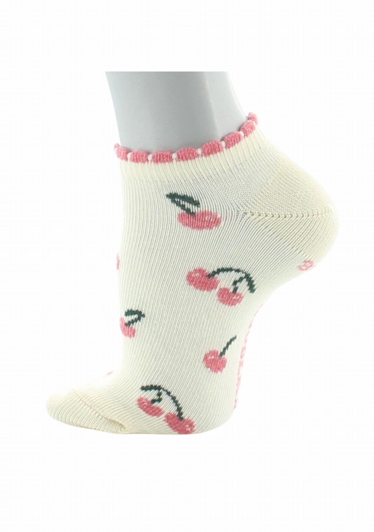 Chaussettes enfant Cerises - Écru ECRU