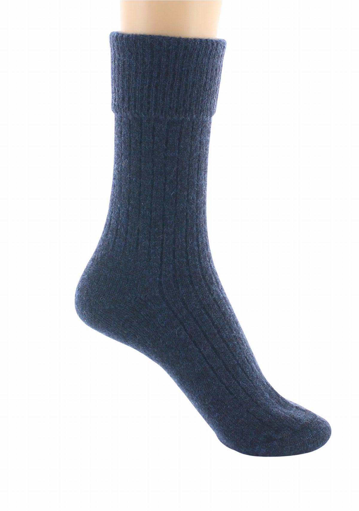 Chaussettes femme Baby Alpaga Berthe Marine MARINE