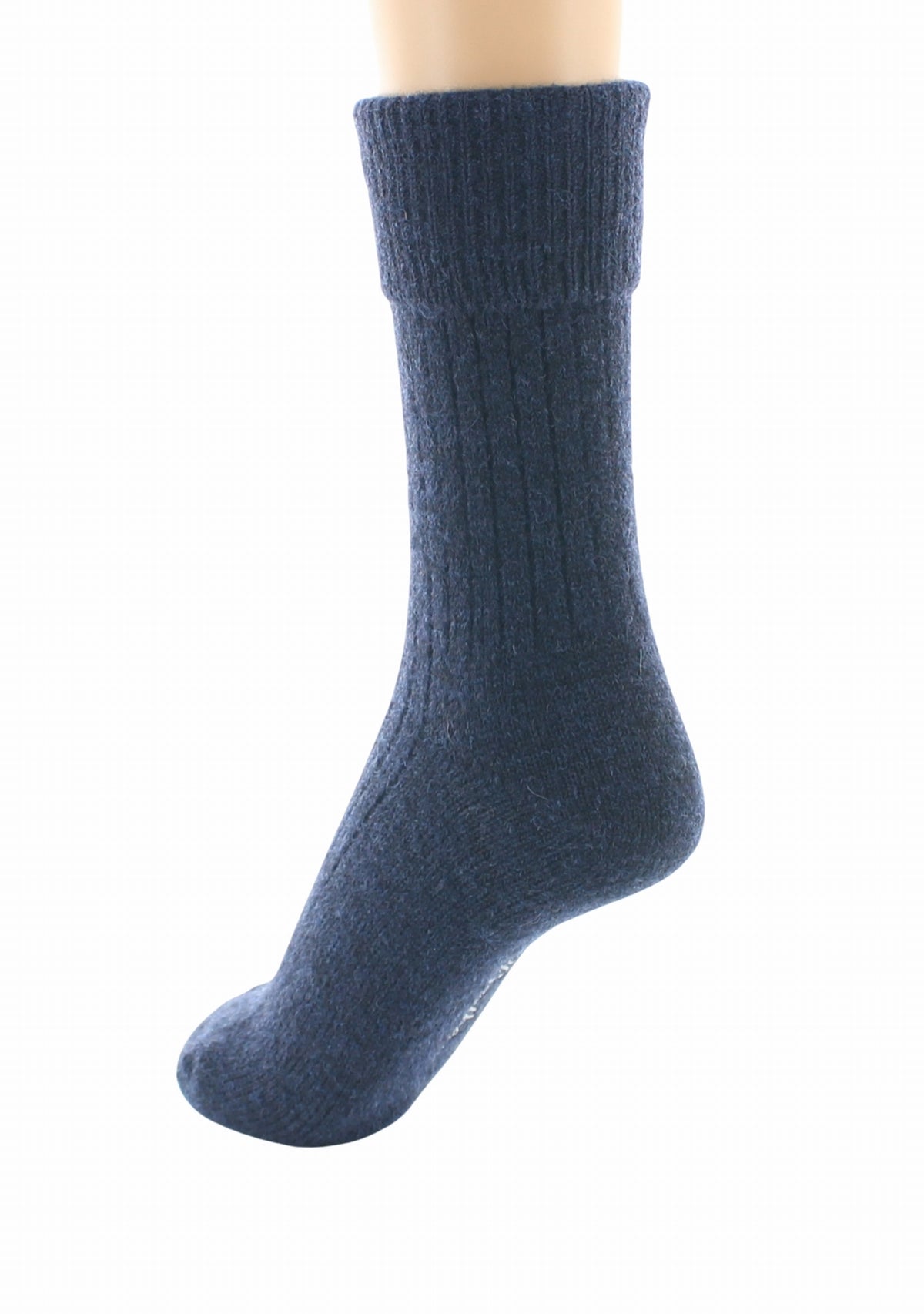 Chaussettes femme Baby Alpaga Berthe Marine MARINE