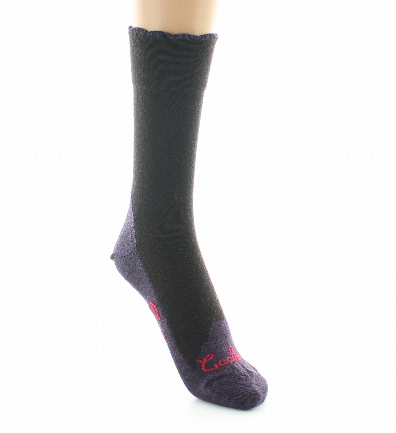 Chaussettes fashion femme cachemire