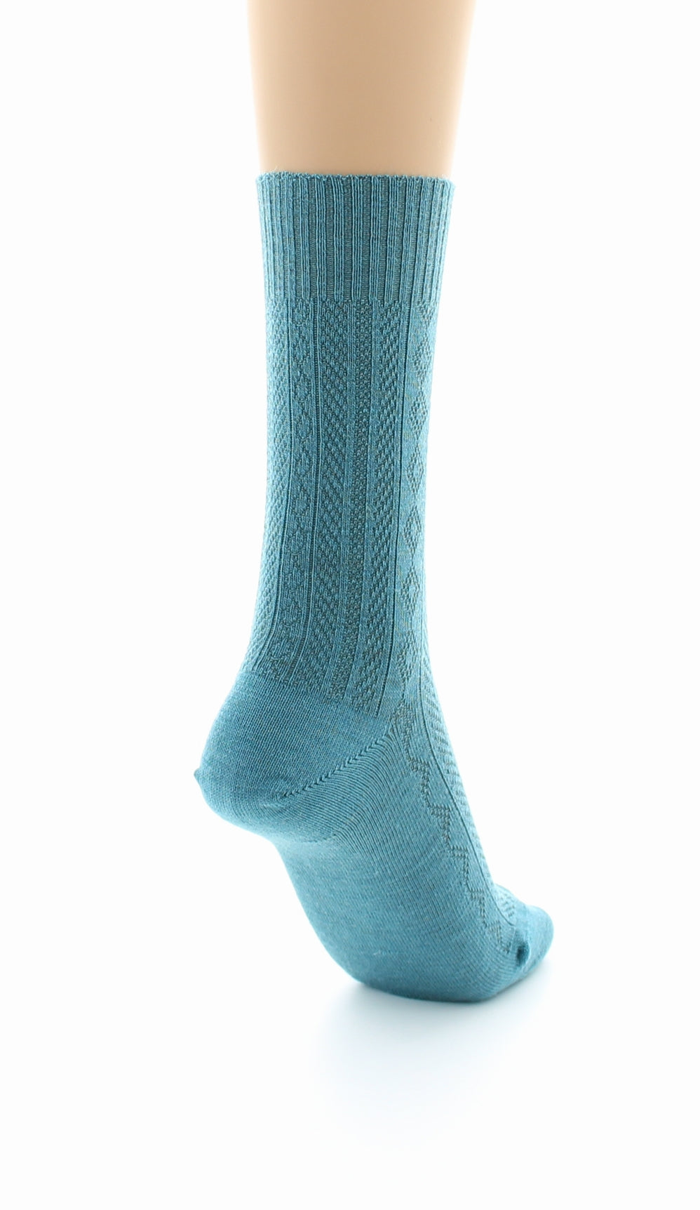 Chaussettes femme Confort à maille fantaisie en laine peignée EPICEA