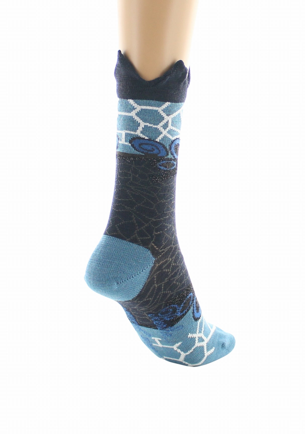 Chaussettes femme laine peignée Berthe Odorico ISLANDE