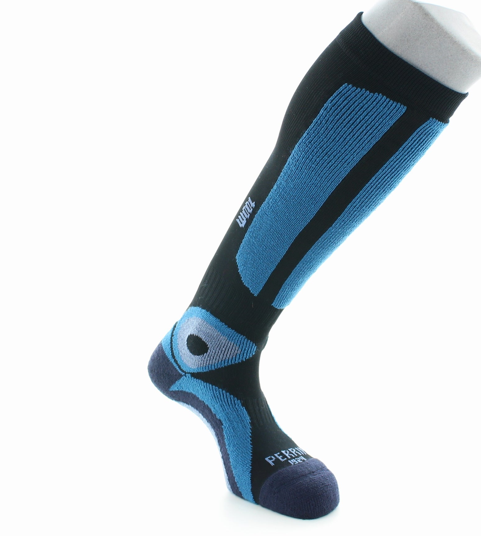 Chaussettes Hautes Toucan - Laine Mélangée BLEU