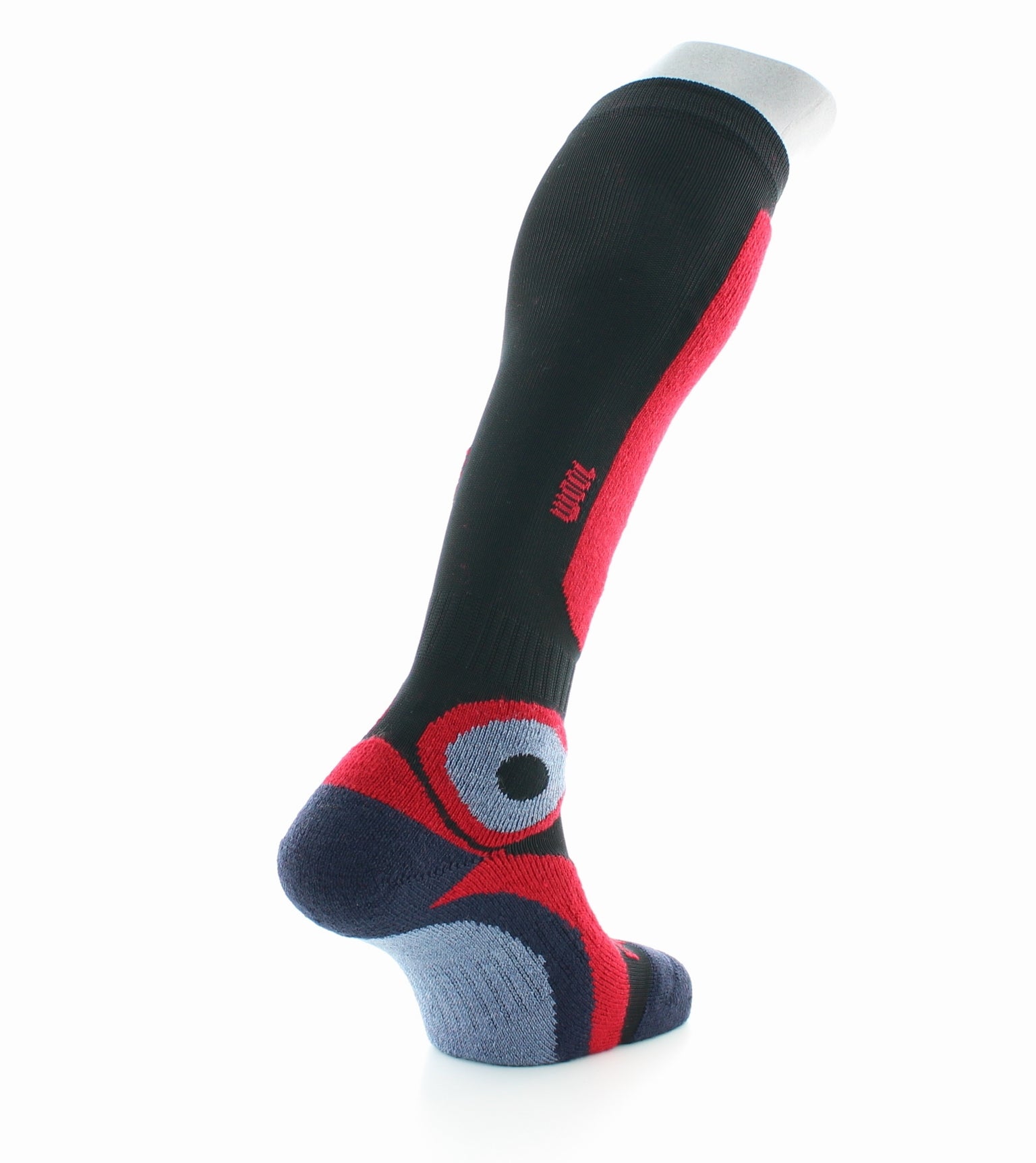 Chaussettes Hautes Toucan - Laine Mélangée ROUGE