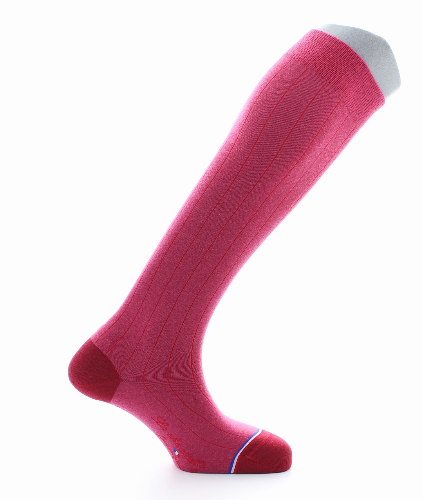 Chaussettes hautes Vendôme Fushia FUSHIA