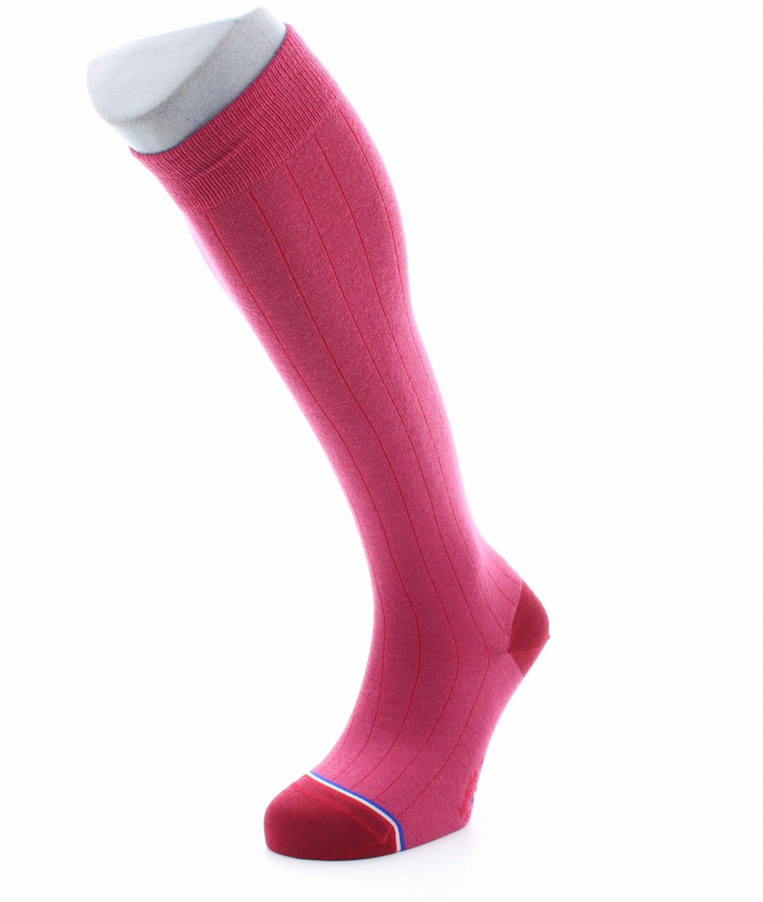 Chaussettes hautes Vendôme Fushia FUSHIA