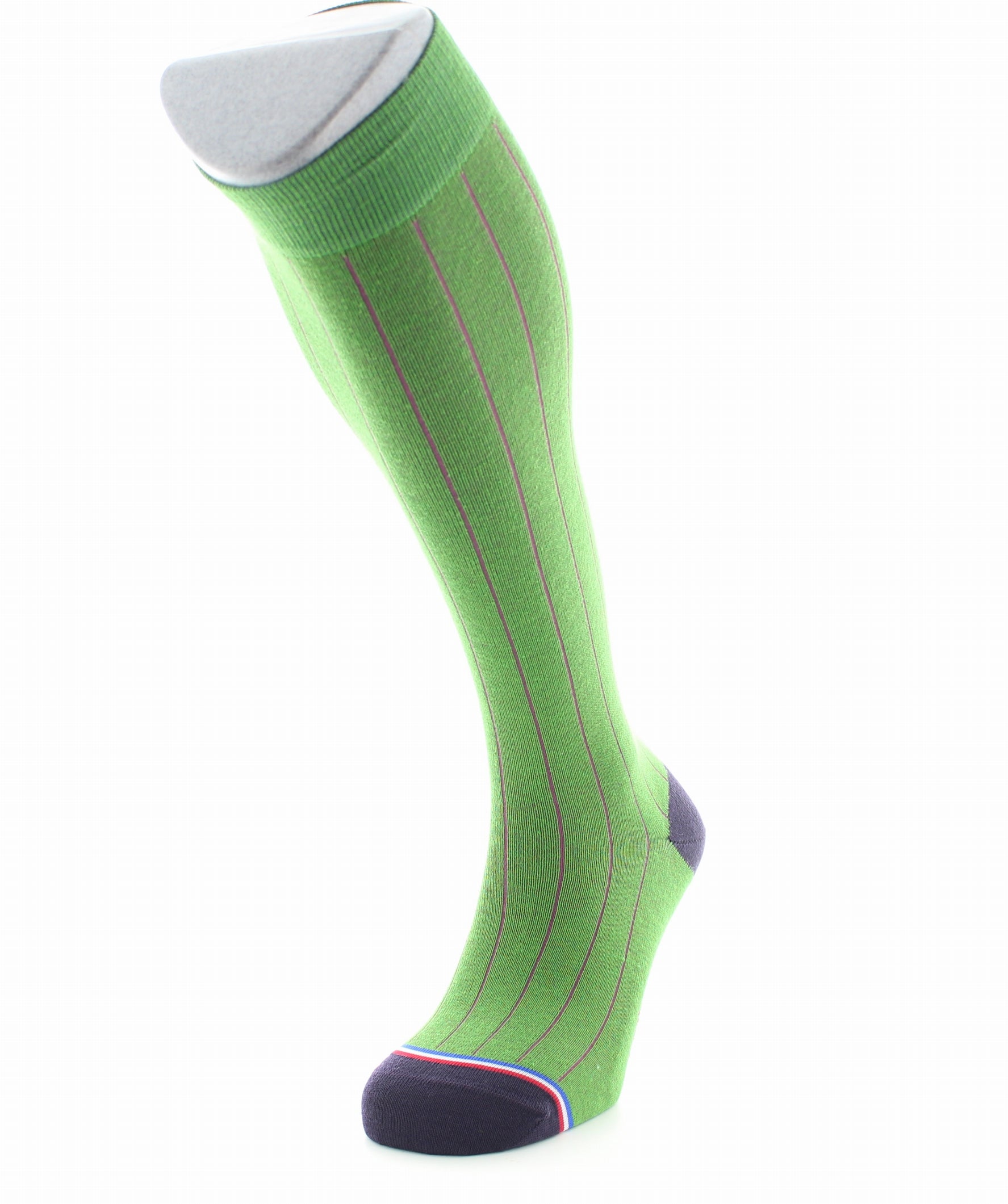 Chaussettes hautes Vendôme Vert pré VERT PRE