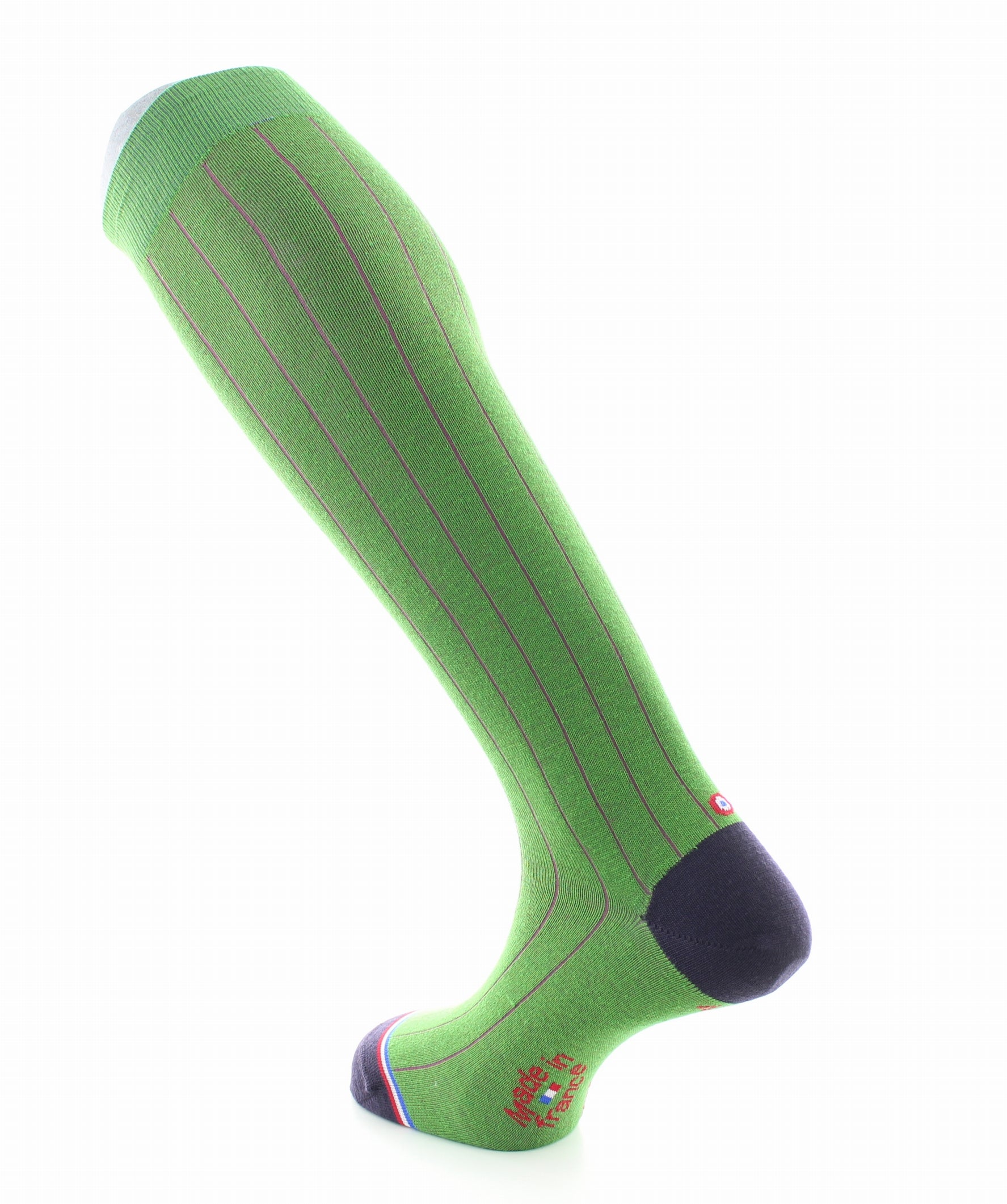 Chaussettes hautes Vendôme Vert pré VERT PRE