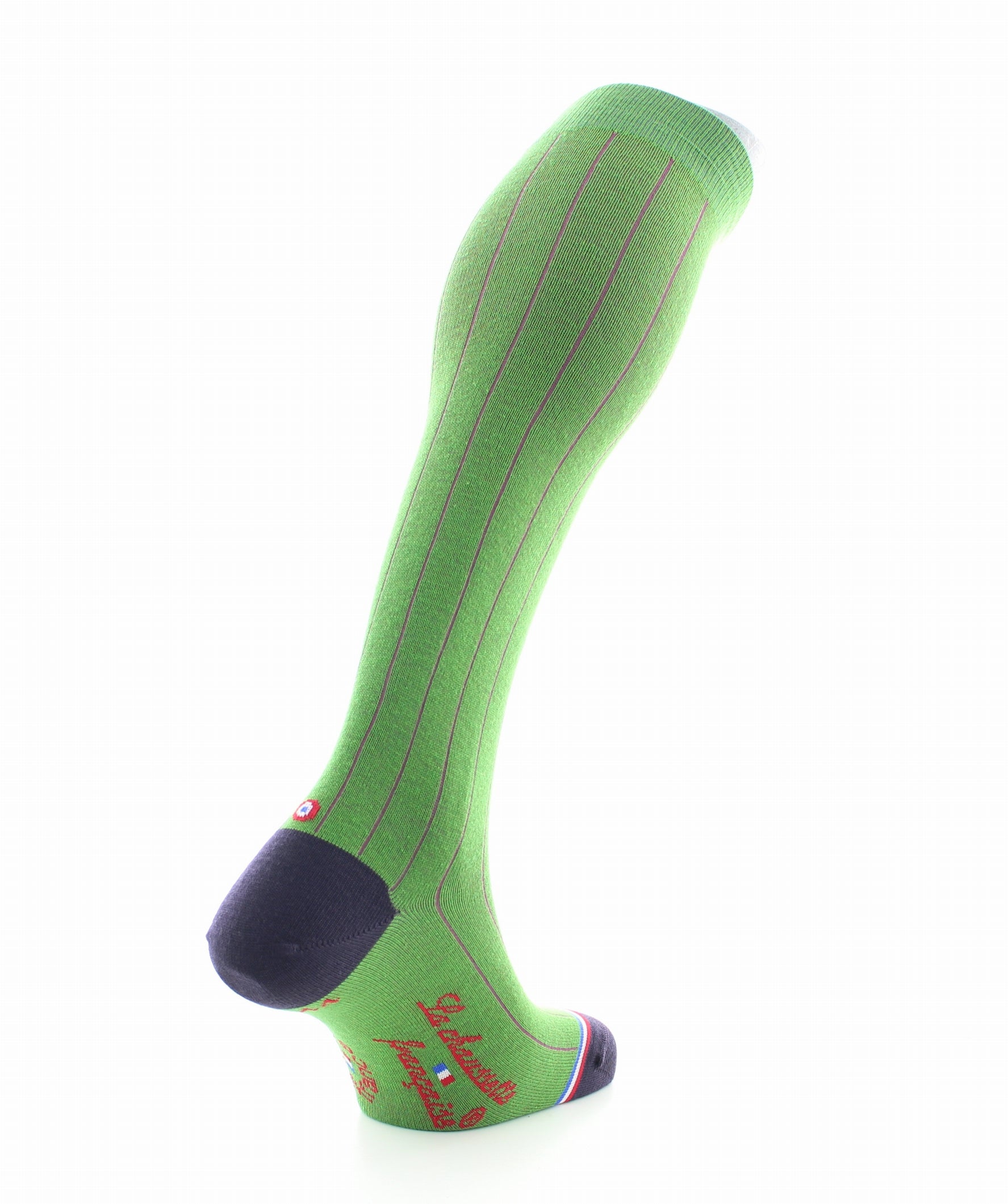 Chaussettes hautes Vendôme Vert pré VERT PRE