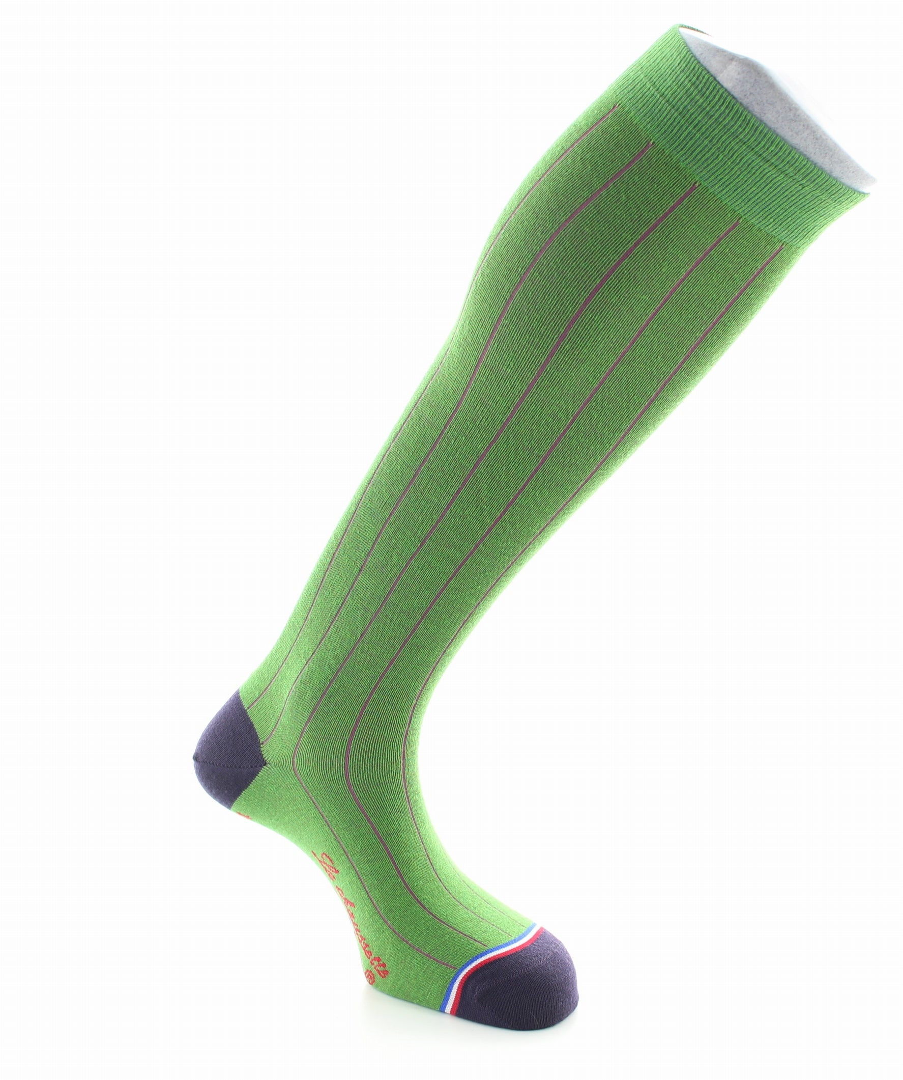 Chaussettes hautes Vendôme Vert pré VERT PRE