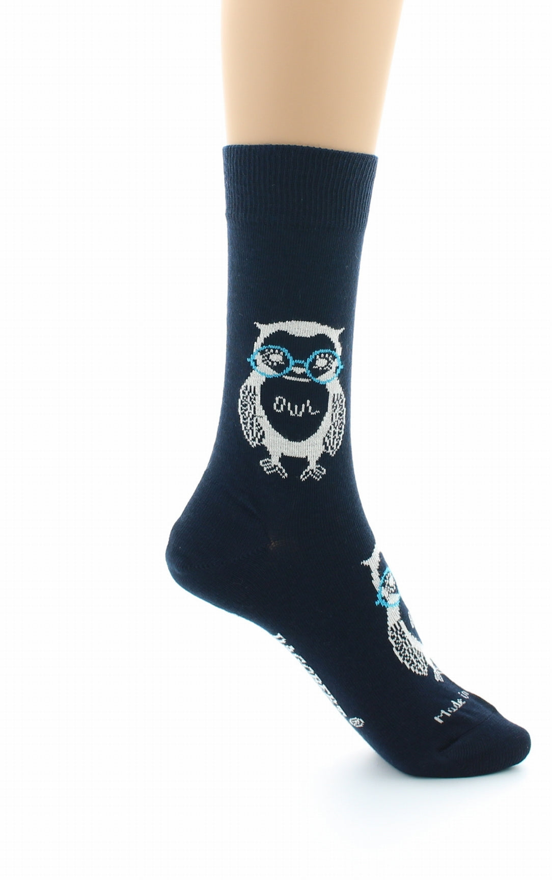 Chaussettes Hibou Marine MARINE