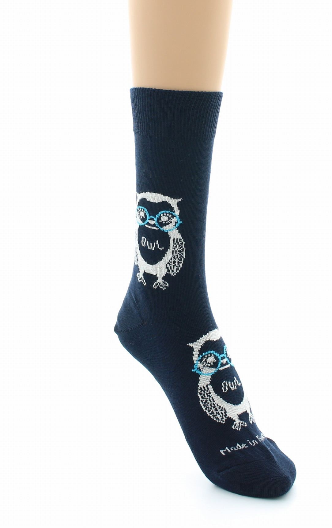 Chaussettes Hibou Marine MARINE