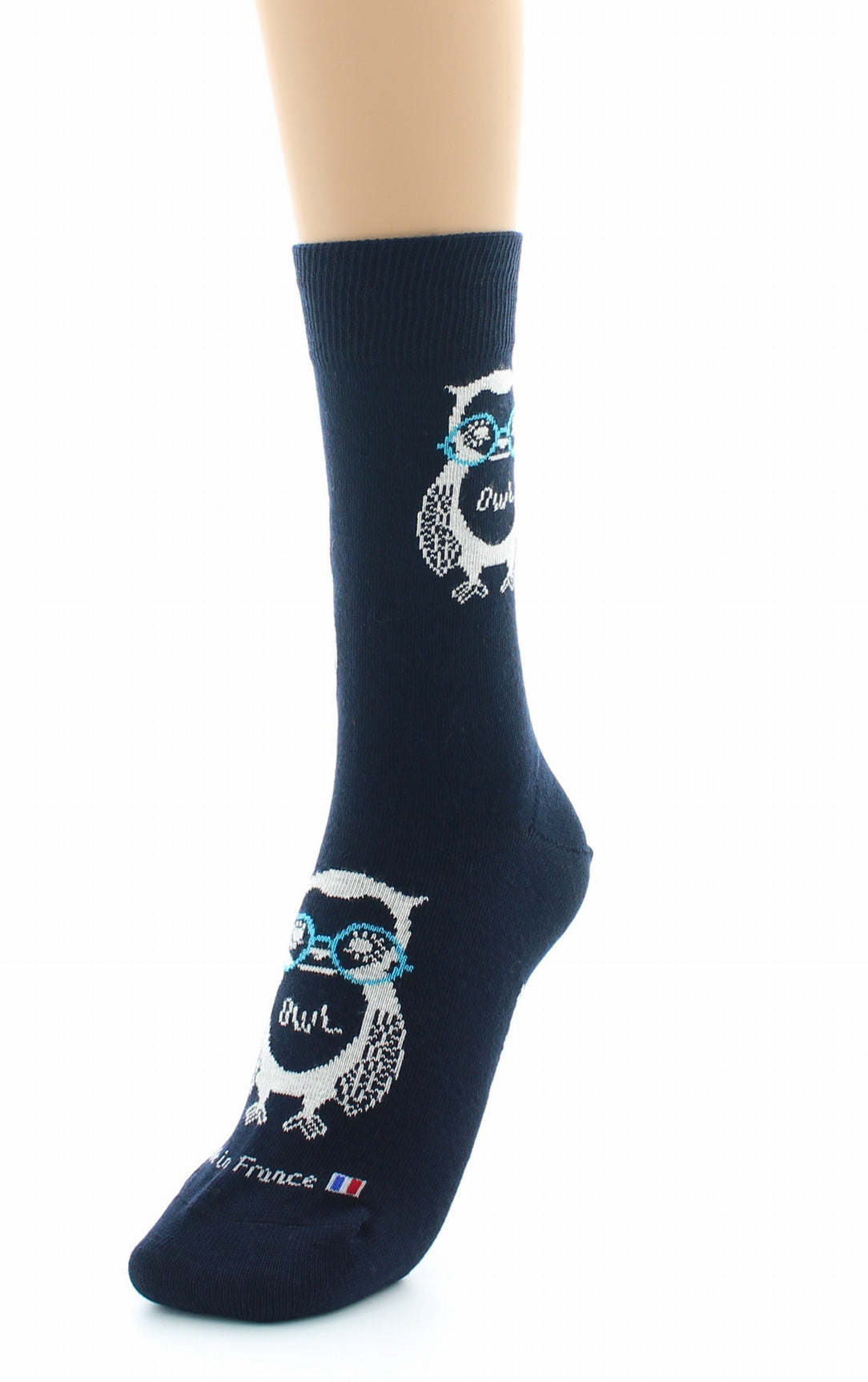 Chaussettes Hibou Marine MARINE