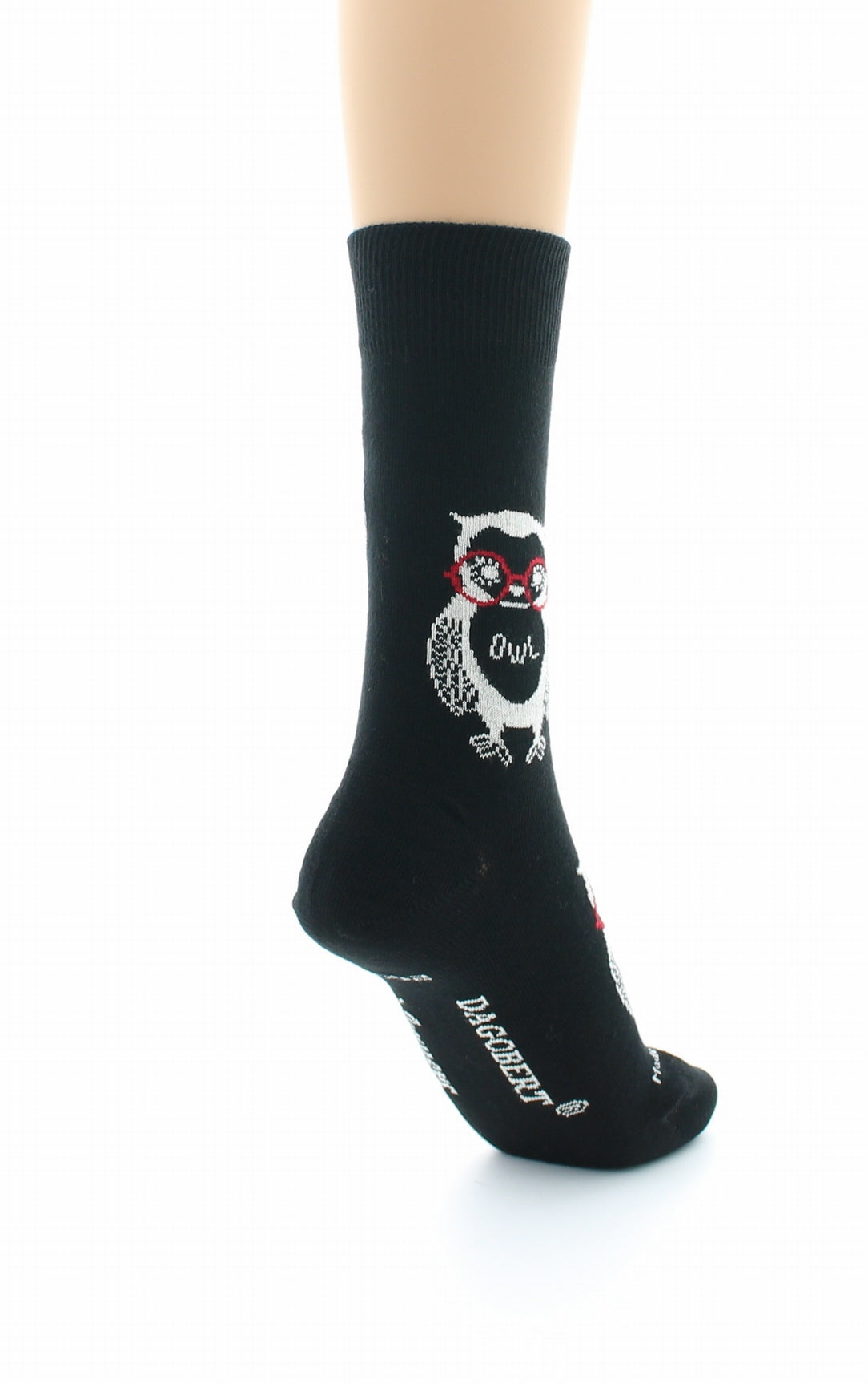 Chaussettes Hibou Noir NOIR