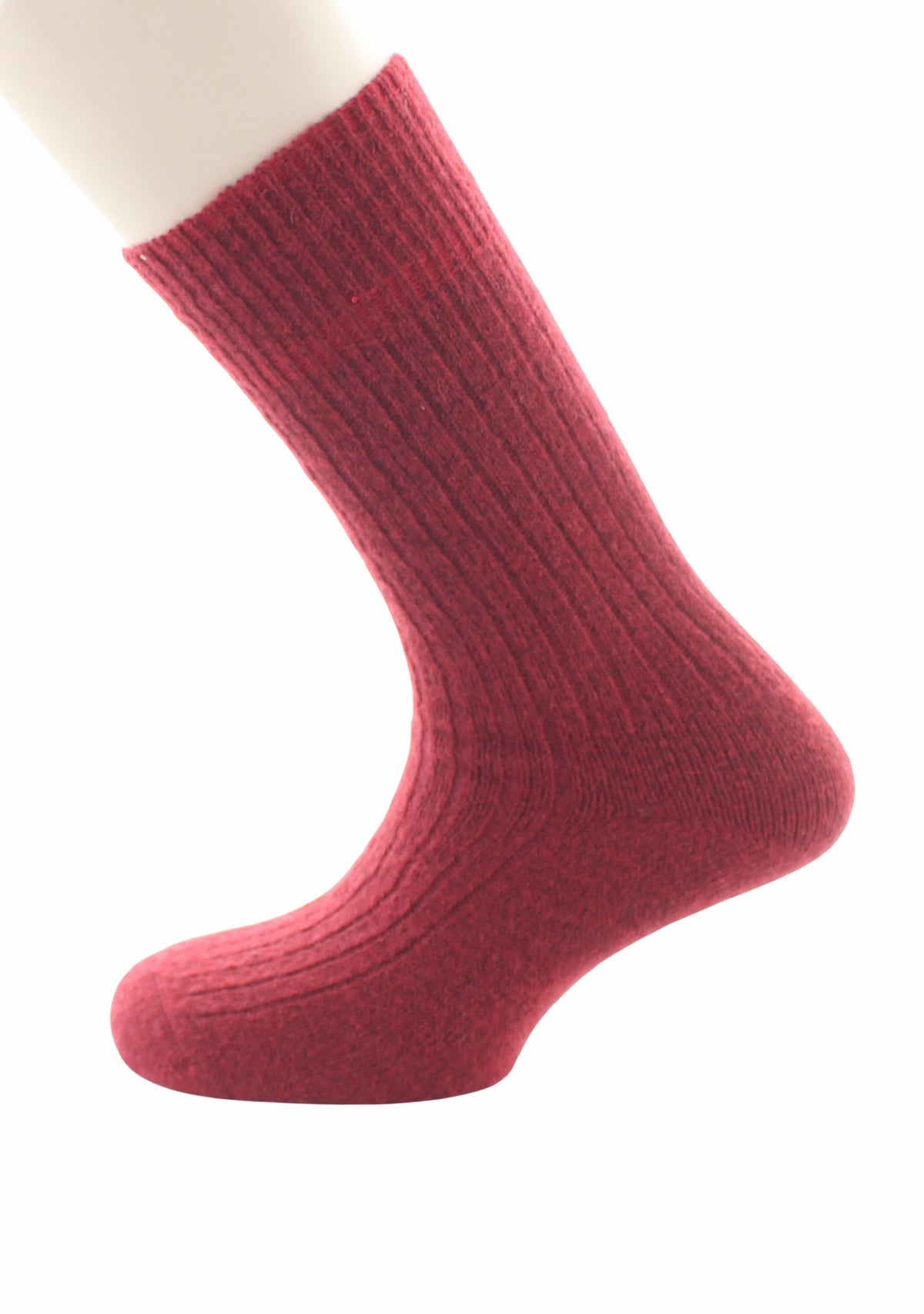 Chaussettes homme Baby Alpaga Berthe Rouge ROUGE