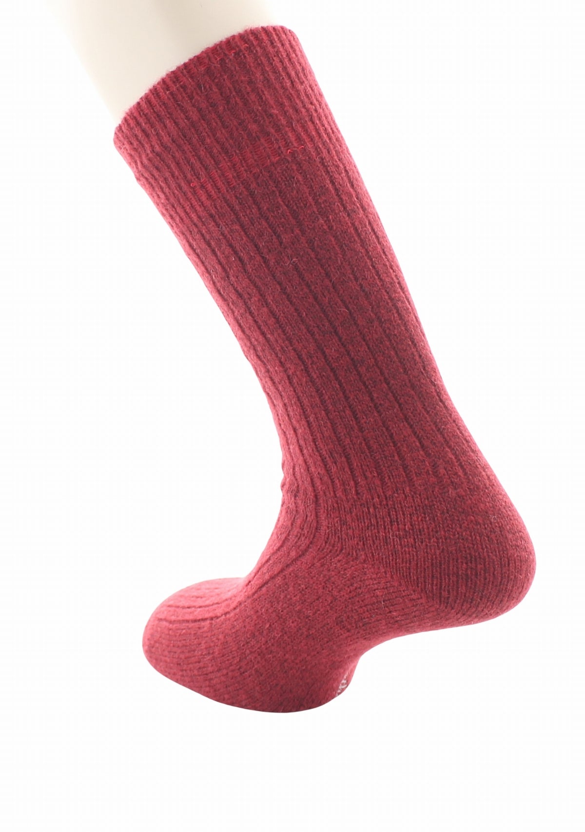 Chaussettes homme Baby Alpaga Berthe Rouge ROUGE