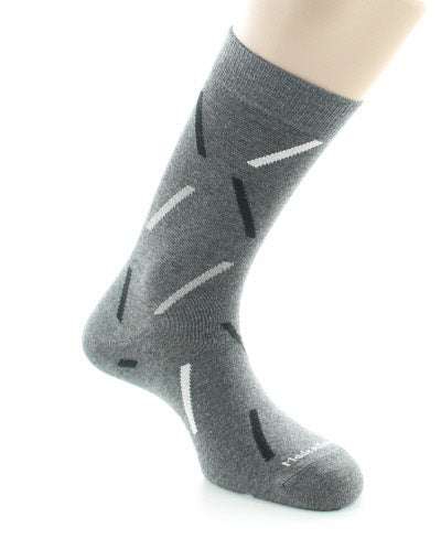 Chaussettes homme coton diagonales BITUME