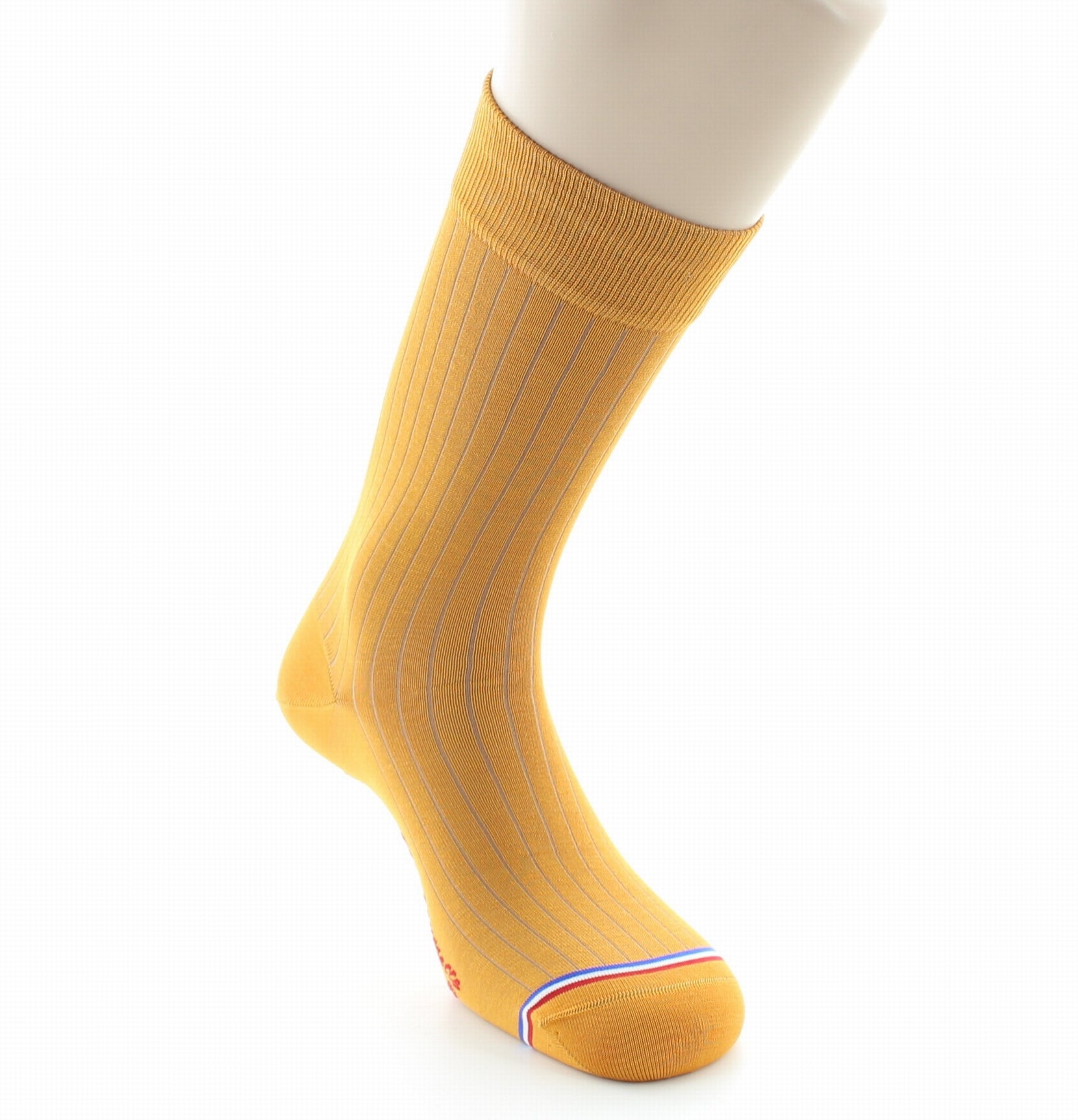 Chaussettes homme en fil d'Écosse Eiffel Safran SAFRAN