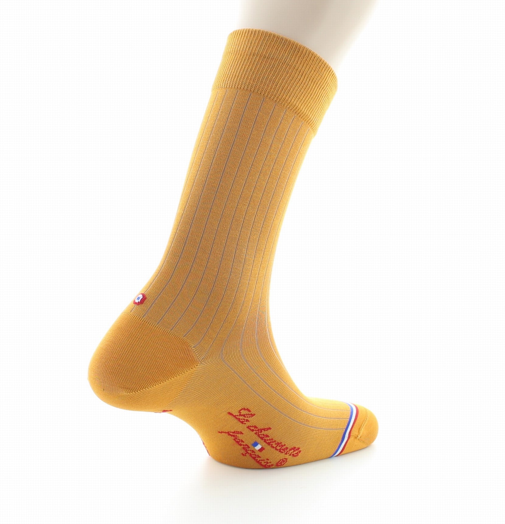 Chaussettes homme en fil d'Écosse Eiffel Safran SAFRAN