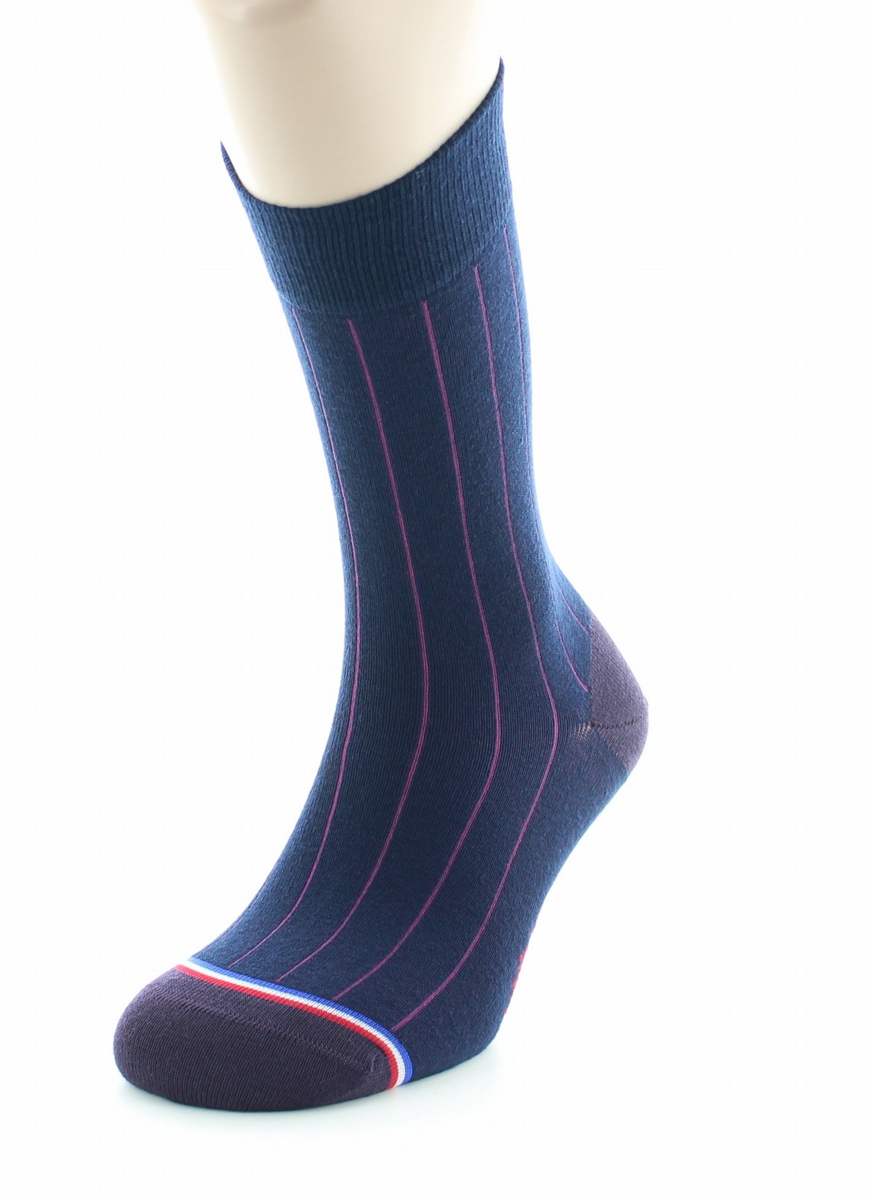 Chaussettes homme en laine et cachemire Concorde Marine MARINE