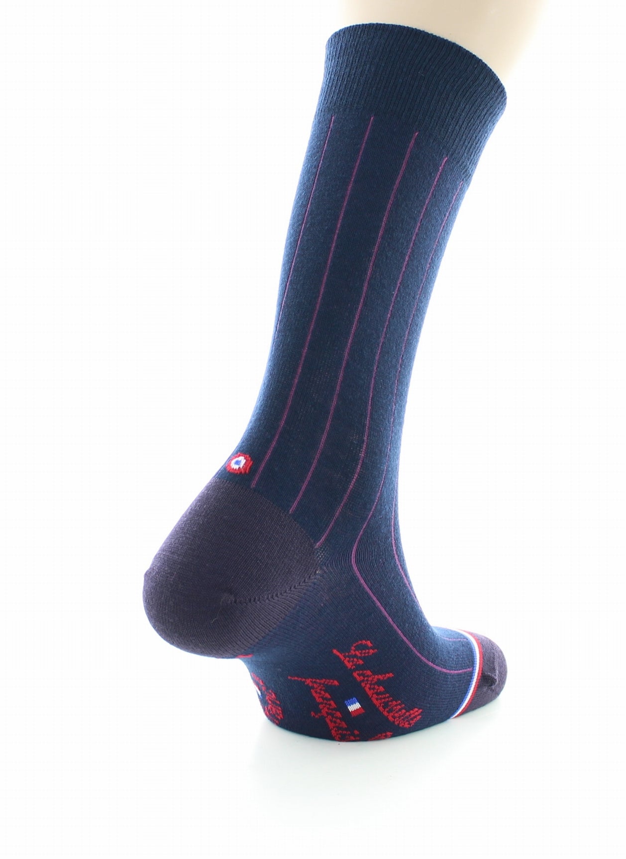 Chaussettes homme en laine et cachemire Concorde Marine MARINE