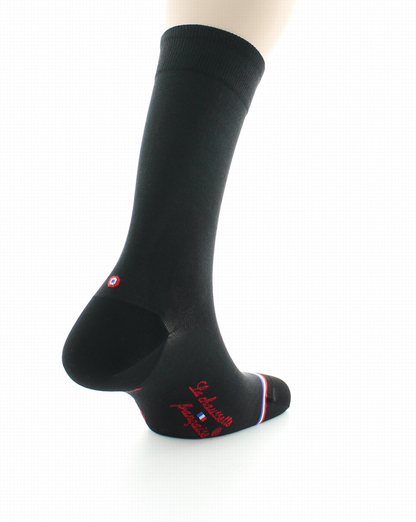 Chaussettes homme en soie Elysée Noir NOIR