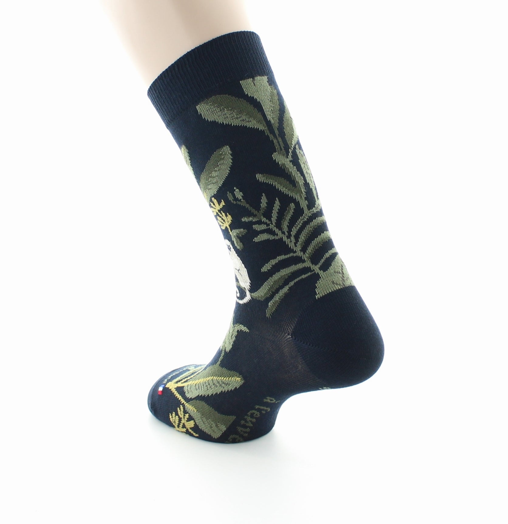 Chaussettes homme Jungle en coton Bleu marine MARINE