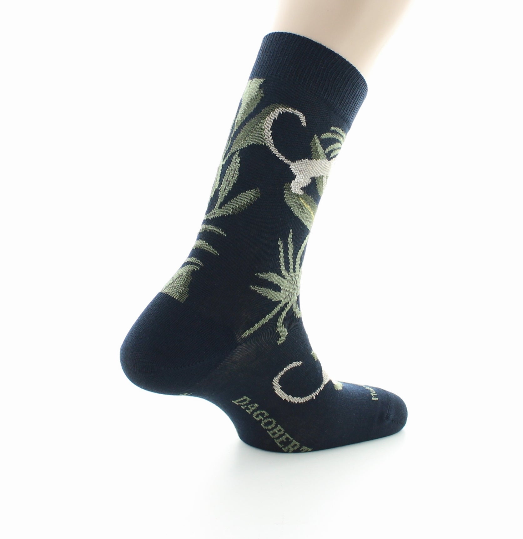 Chaussettes homme Jungle en coton Bleu marine MARINE
