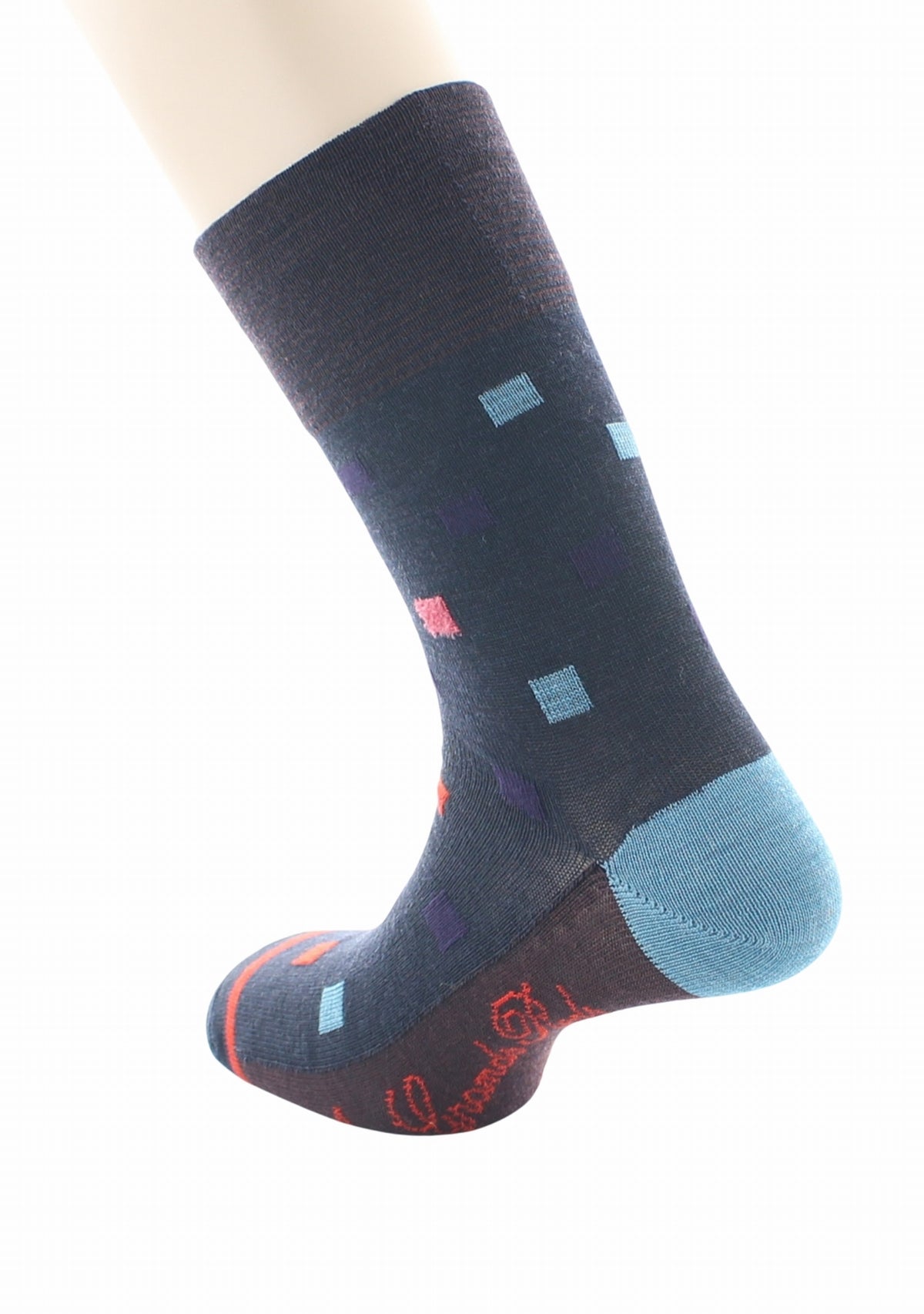 Chaussettes homme laine Berthe Carré MARINE