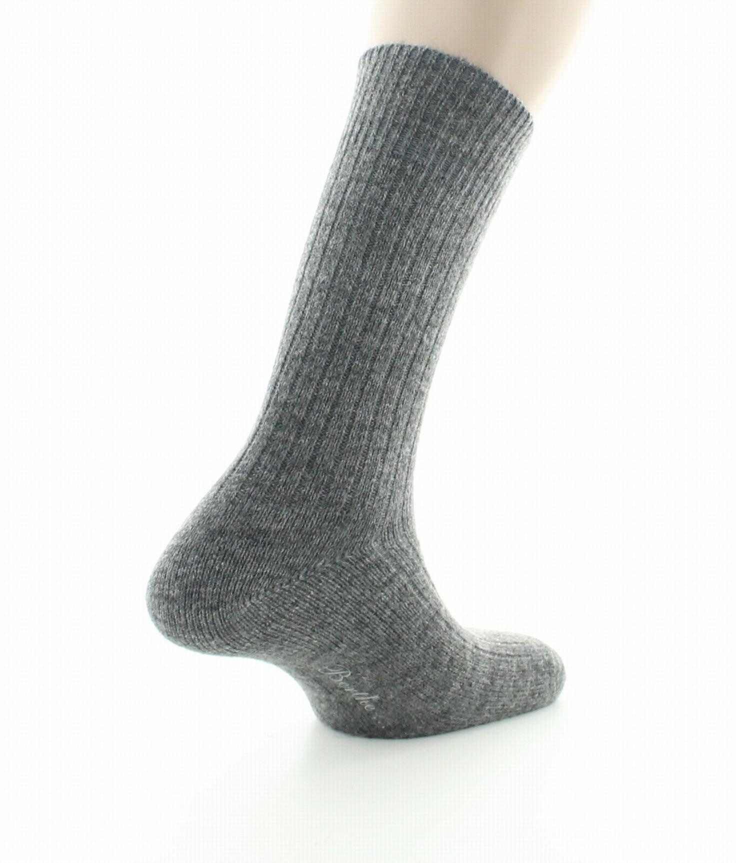 Chaussettes homme laine et acrylique gris GRIS