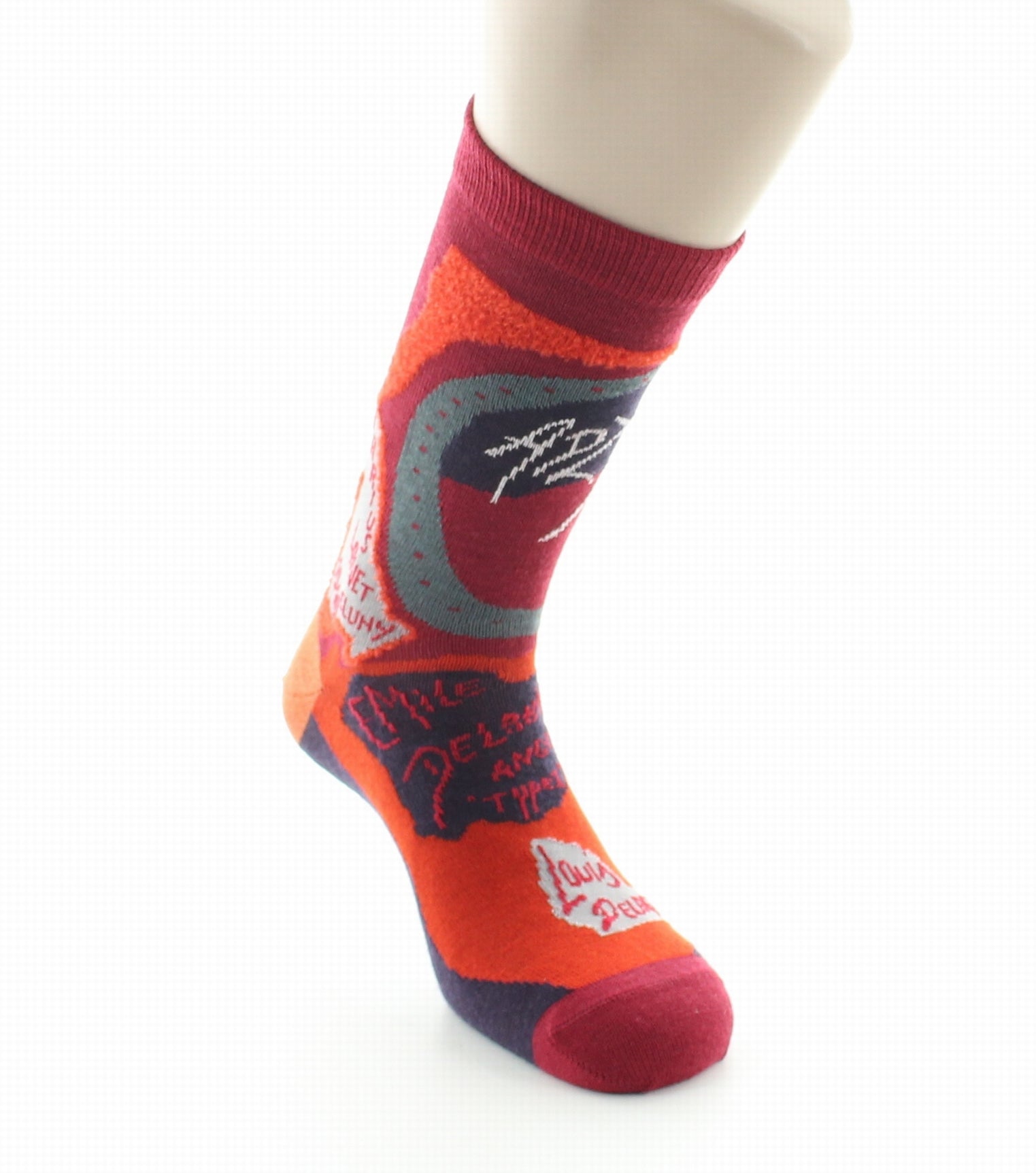 Chaussettes homme laine peignée Gadz'Art ROUGE