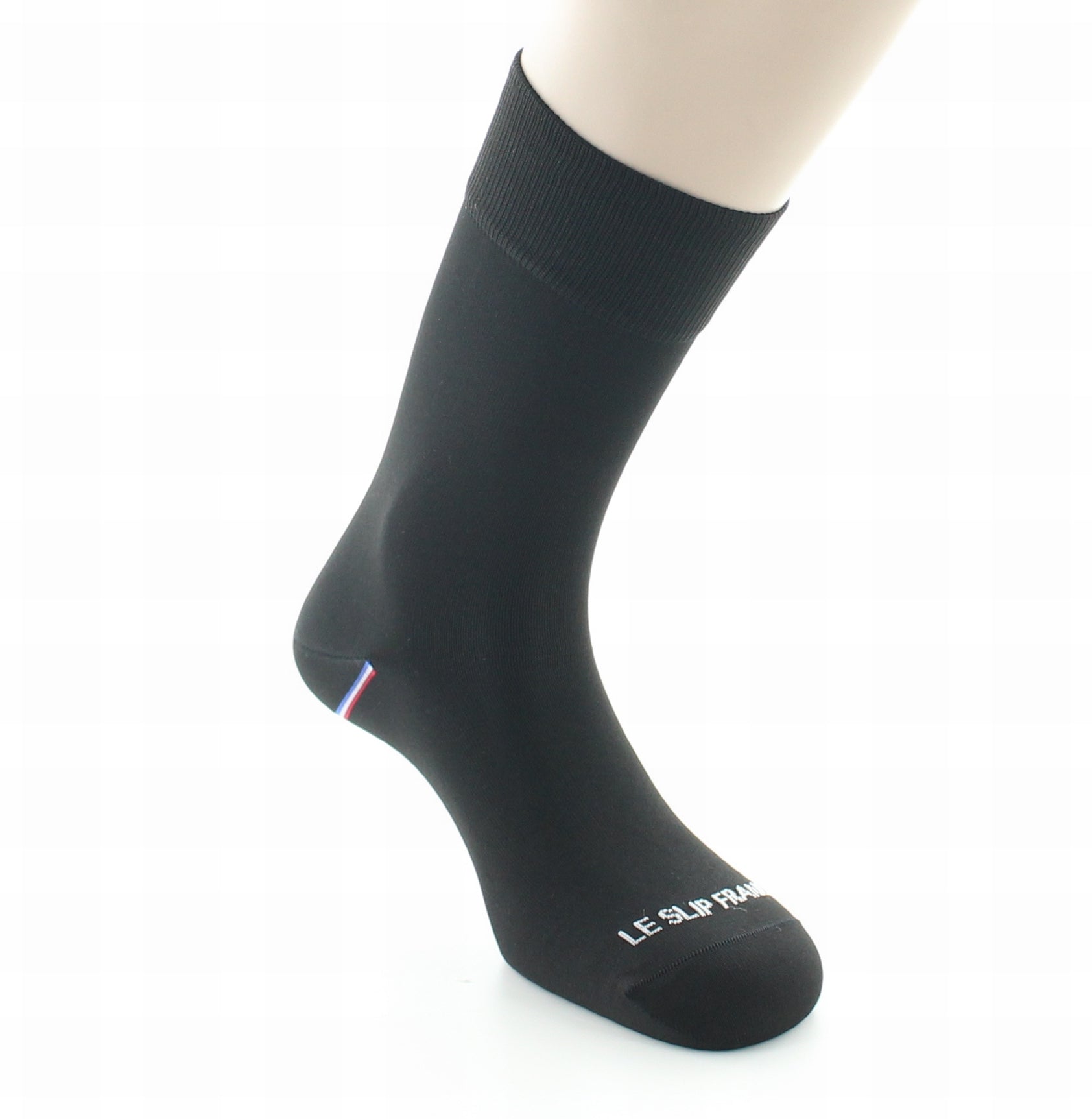 Chaussettes homme microfibre noir NOIR