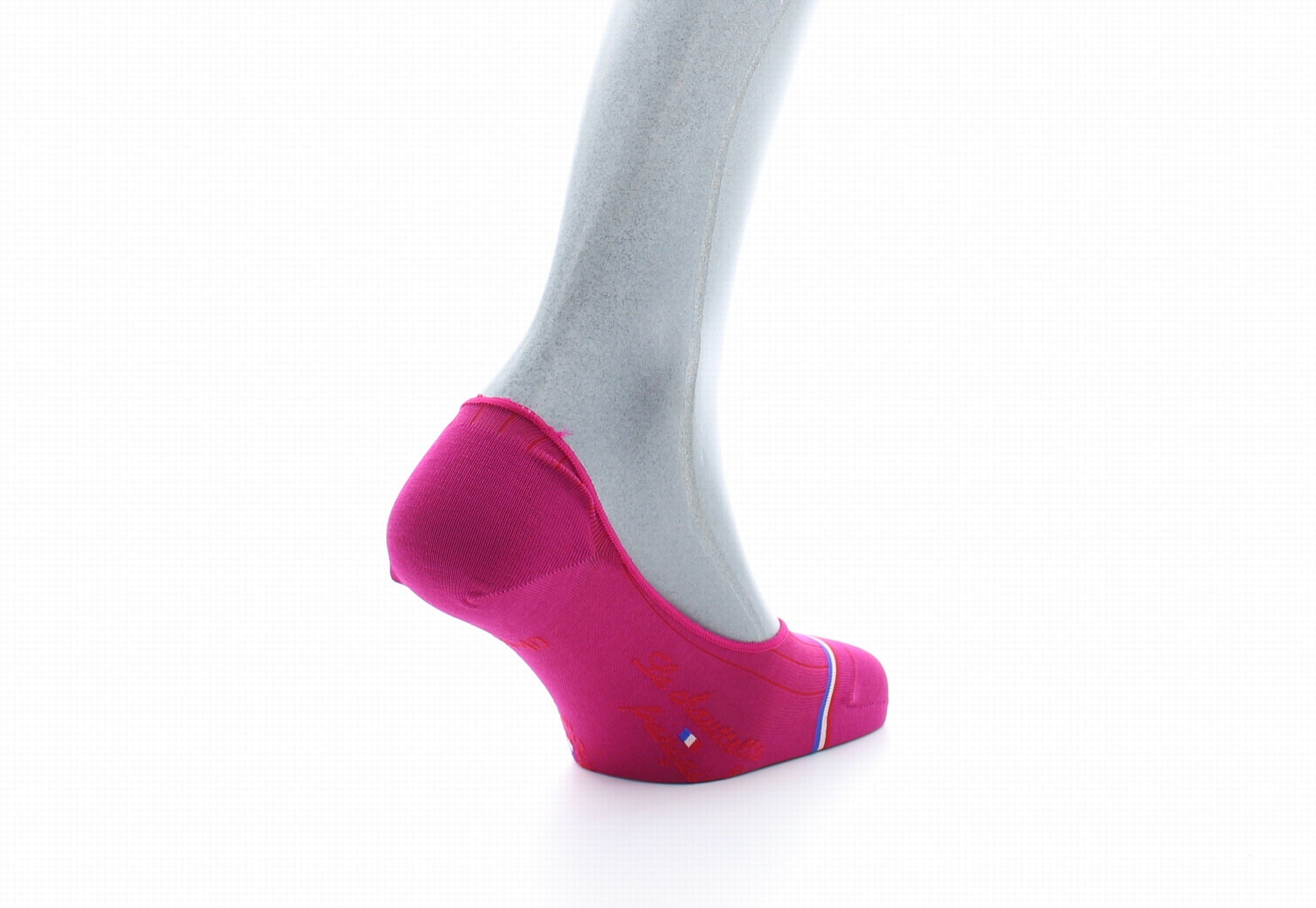 Chaussettes invisibles Georges V Fushia FUSHIA