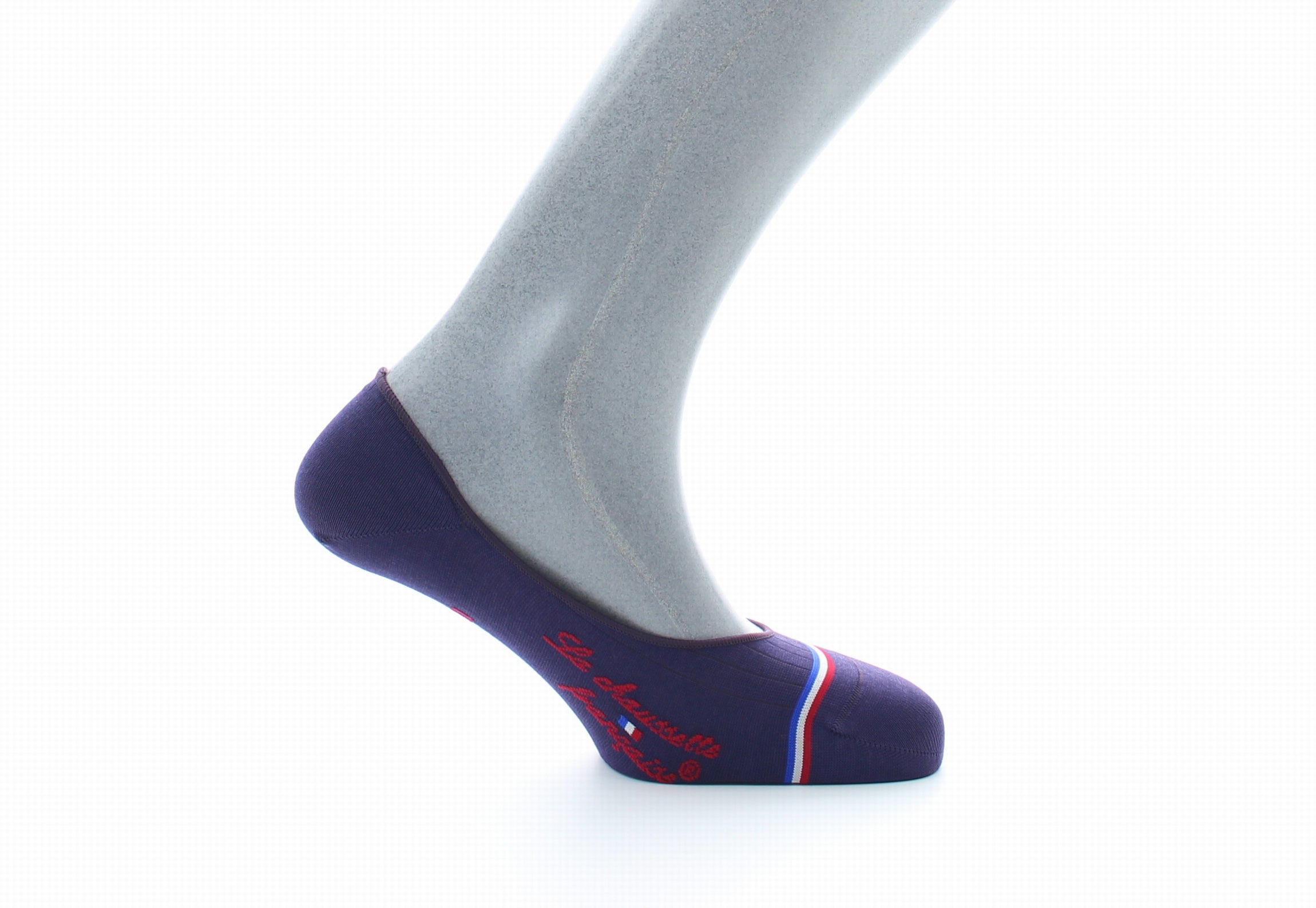 Chaussettes invisibles Georges V Raisin RAISIN