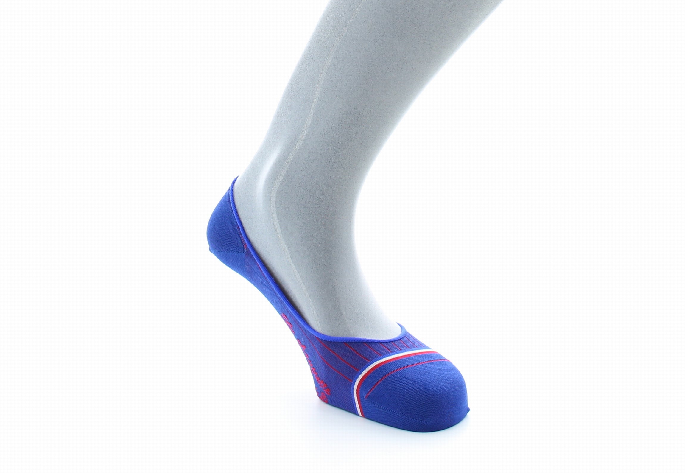 Chaussettes invisibles homme Georges V en fil d'Écosse supérieur Bleu royal BLEU ROYAL