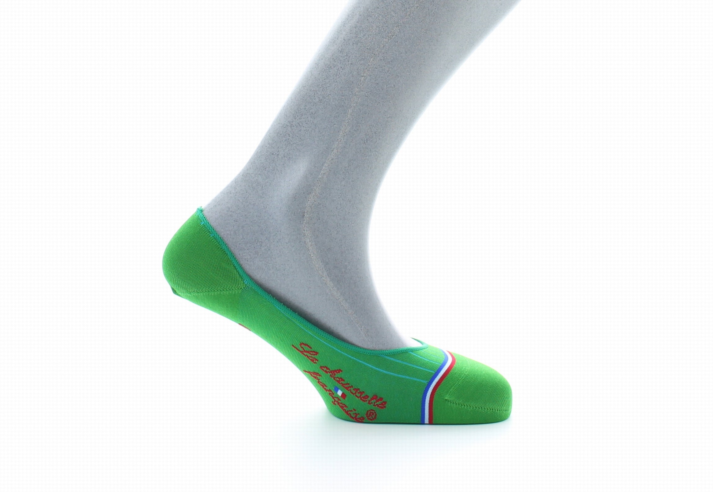 Chaussettes invisibles homme Georges V en fil d'Écosse supérieur Vert VERT
