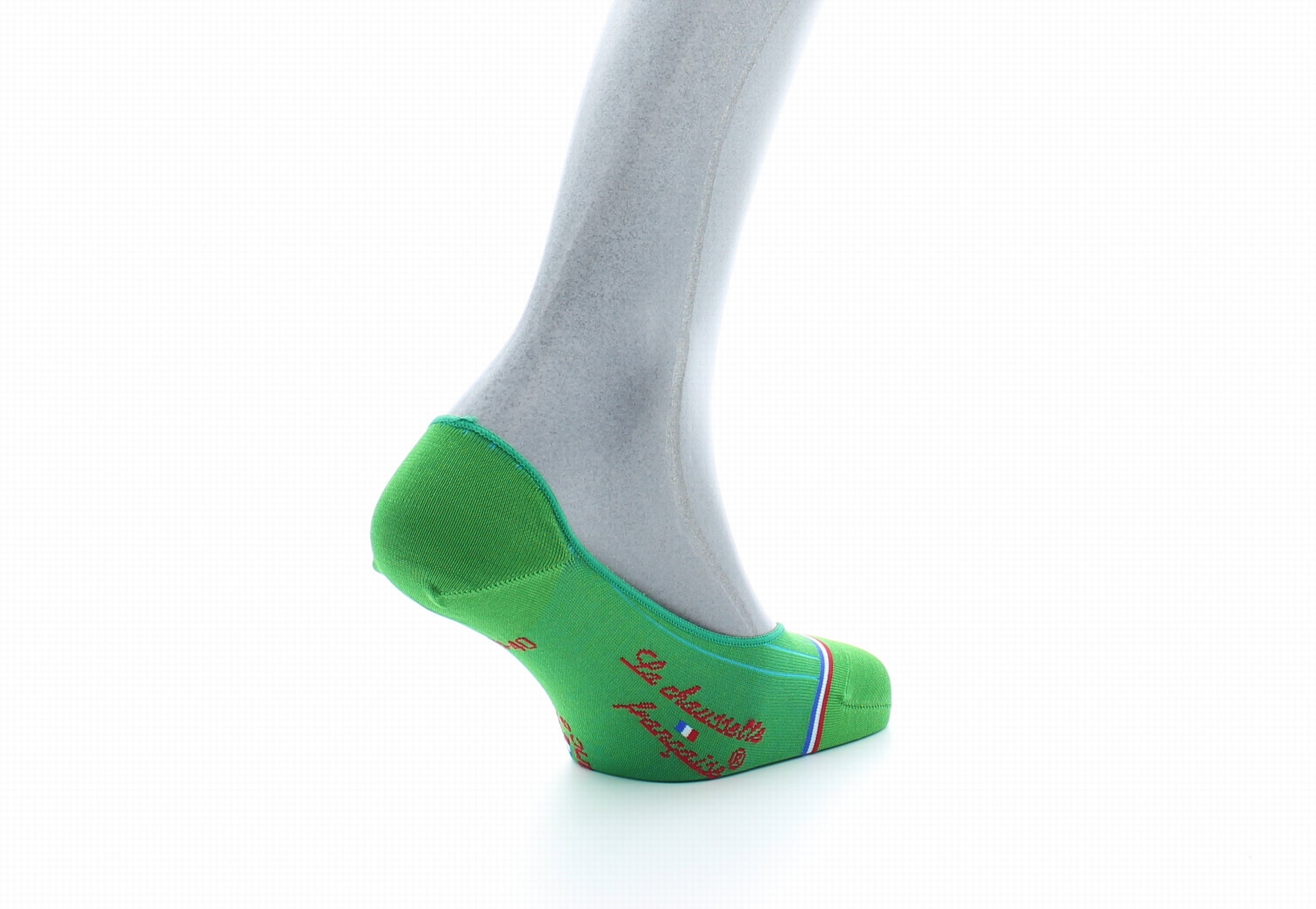 Chaussettes invisibles homme Georges V en fil d'Écosse supérieur Vert VERT